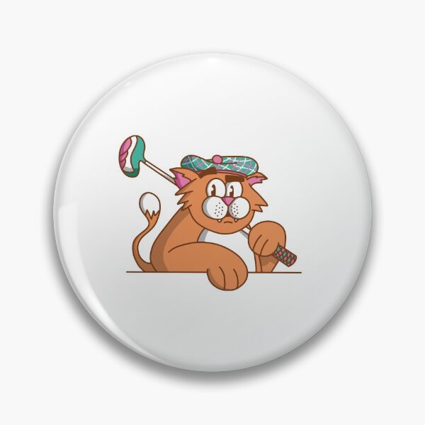 Item preview, Golfer cat designed and sold by DerSenat.