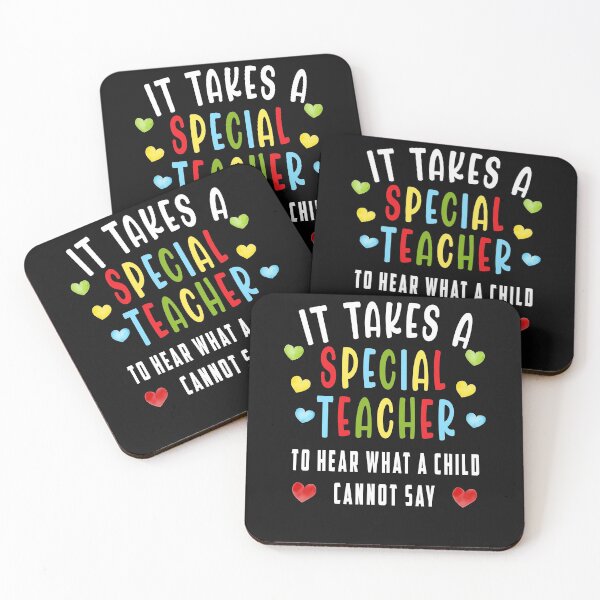 Item preview, It Takes a Special Teacher to Hear What a Child Cannot Say  Autism Awareness For Autistic Children Teacher Mom & Dad designed and sold by Sarah38.