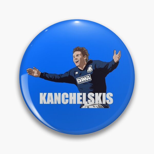 Item preview, Andrei Kanchelskis Everton digital portrait designed and sold by TheSportsDraw.