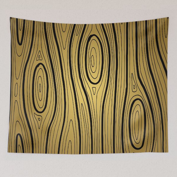 Item preview, Gold wood pattern structure pattern natural designed and sold by hendeJens.