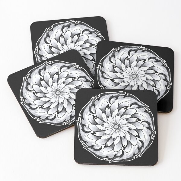 Item preview, Black Sun Mandala designed and sold by SynCollective.