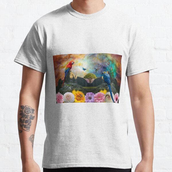 Sacred Macaw Dreaming Classic T-Shirt