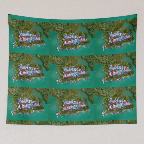 Item preview, An Iban longhouse in Batang Ai, Sarawak designed and sold by David ST Loh Images.