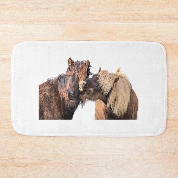 Item preview, The kiss of the Icelandic stallions designed and sold by Ingo Gerlach.