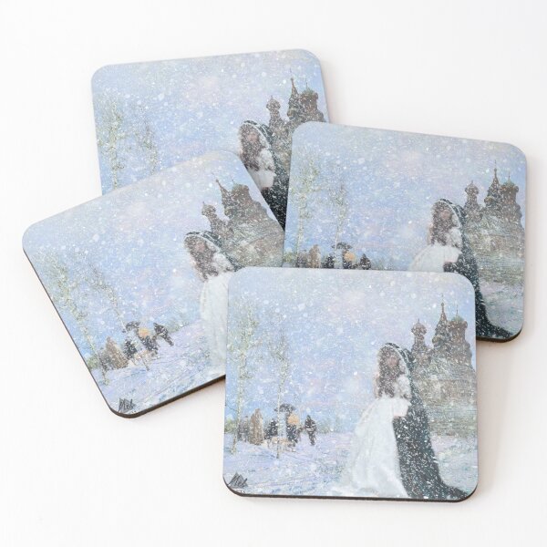 Item preview, A Russian winter scene. designed and sold by melbeasleyarts.