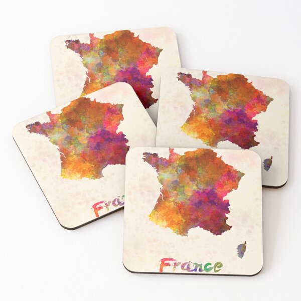 Item preview, France in watercolor designed and sold by paulrommer.