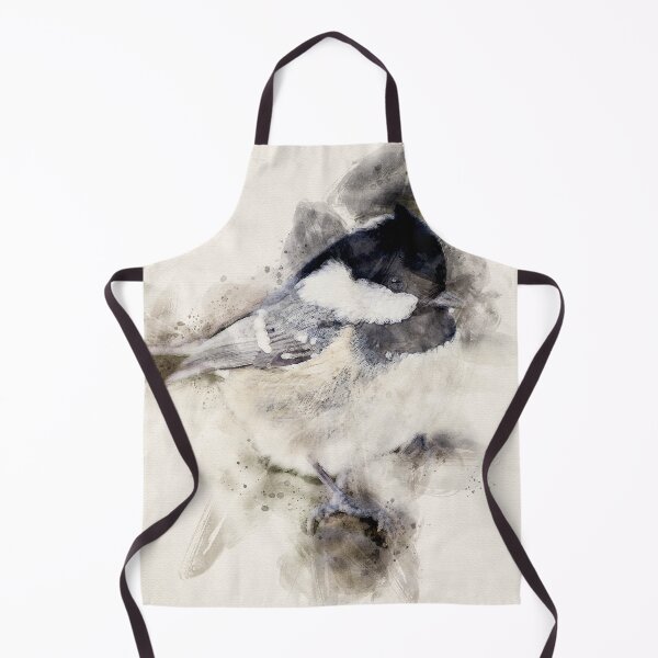 Item preview, Coal Tit Watercolour designed and sold by PowderLanePress.