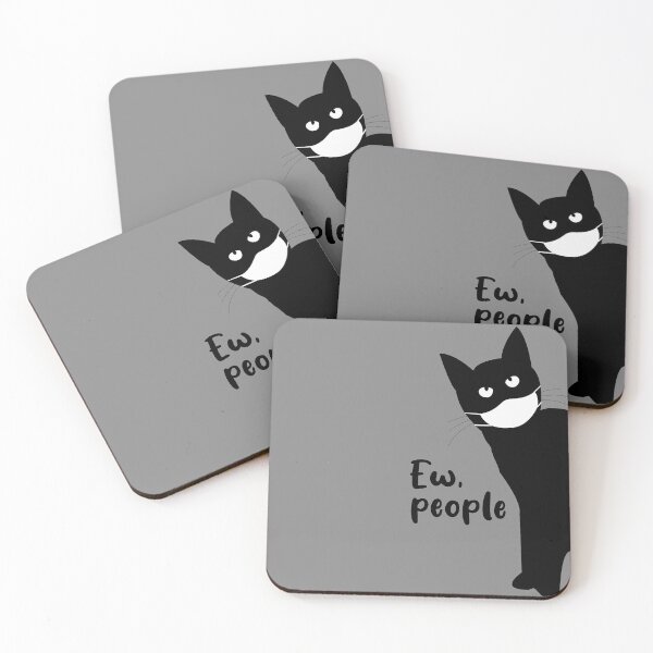 Item preview, Black Cat Ew People designed and sold by teemenia.