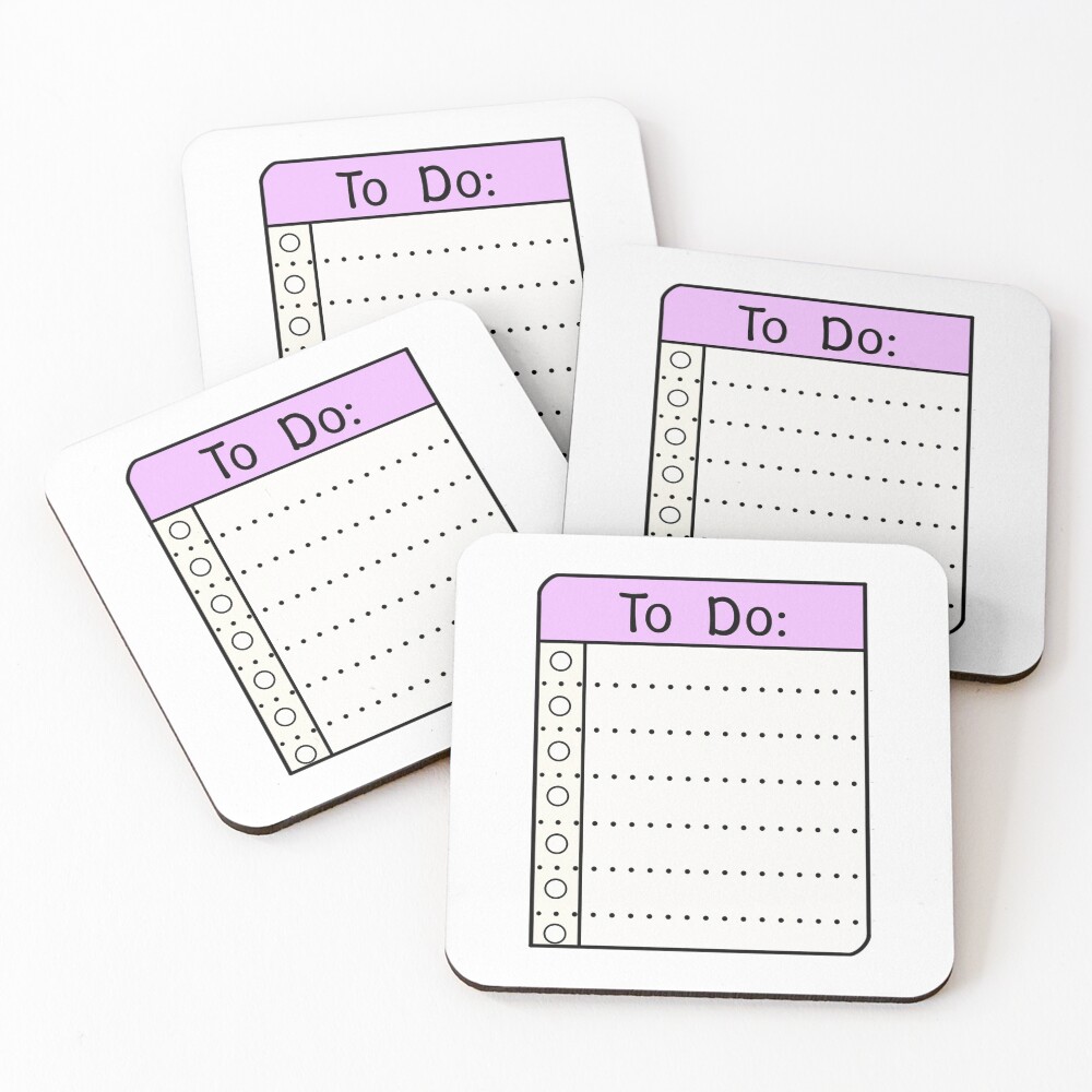 Item preview, Coasters (Set of 4) designed and sold by Holly-Pops.