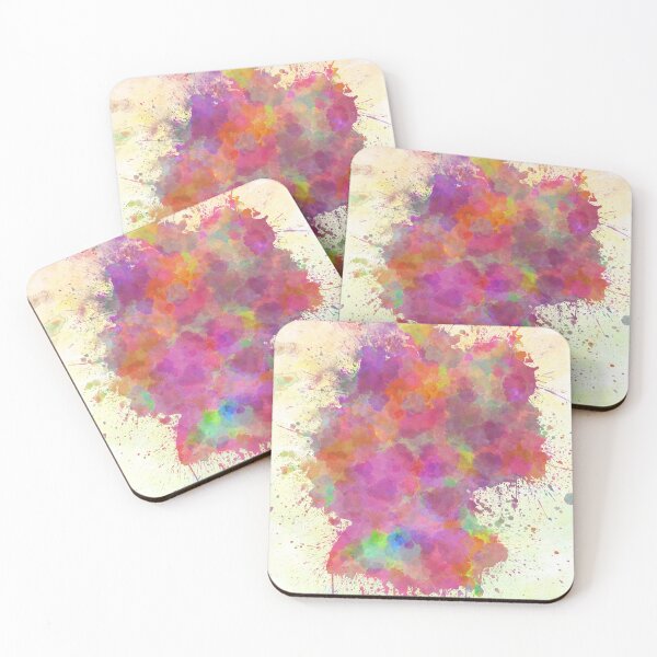 Item preview, Germany map watercolor style splash designed and sold by paulrommer.
