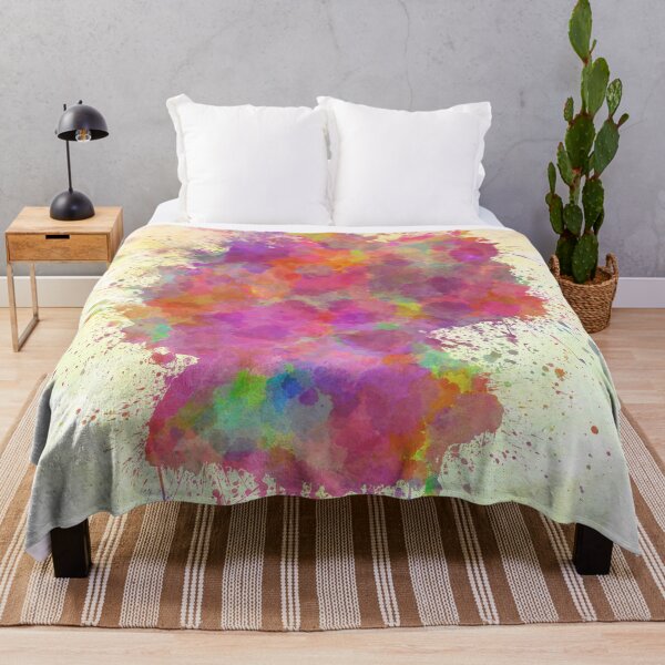 Item preview, Germany map watercolor style splash designed and sold by paulrommer.
