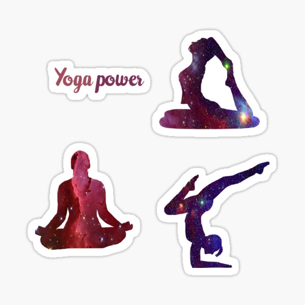Gaiam Yoga Stickers for Sale