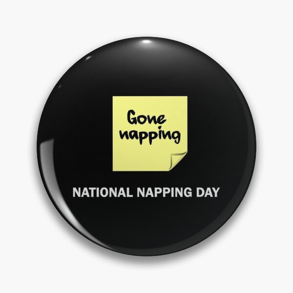 Item preview, Gone Napping - National Napping Day  designed and sold by LorineWei.
