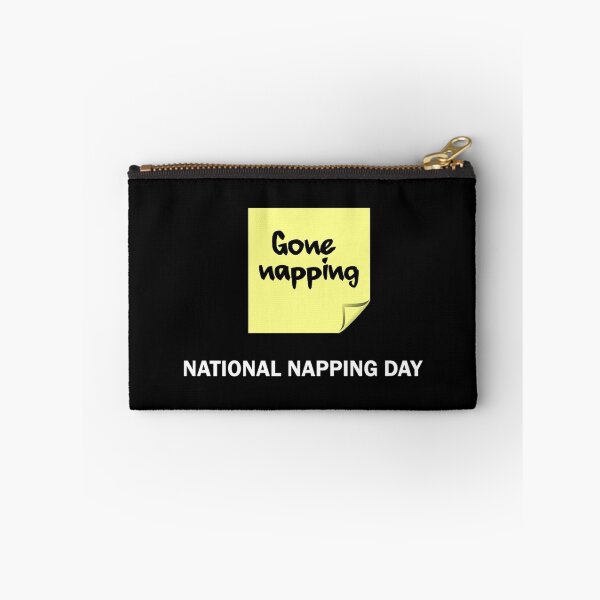 Item preview, Gone Napping - National Napping Day  designed and sold by LorineWei.
