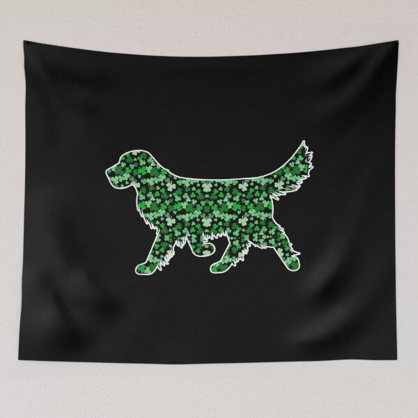 Item preview, Golden Retriever Shamrock Saint Patrick_s Day Pet Lover Tee designed and sold by LorineWei.