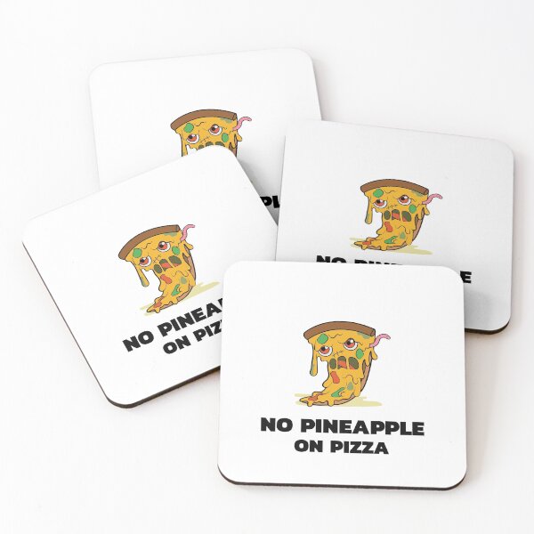 Item preview, No Pineapple on pizza designed and sold by formylovelydog.