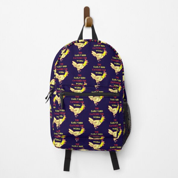 Item preview, The Early Bird Catches The Worm Cockerel designed and sold by DesignsofNote.