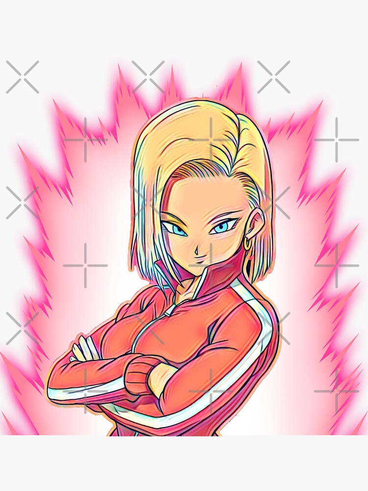 Download Dragon Ball Z, Android 18, Animal. Royalty-Free Vector