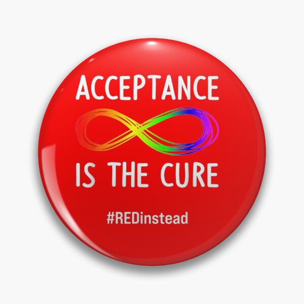 Item preview, Wear Red Instead Autism-Acceptance Shirt In April 2021 designed and sold by michaelscoe.