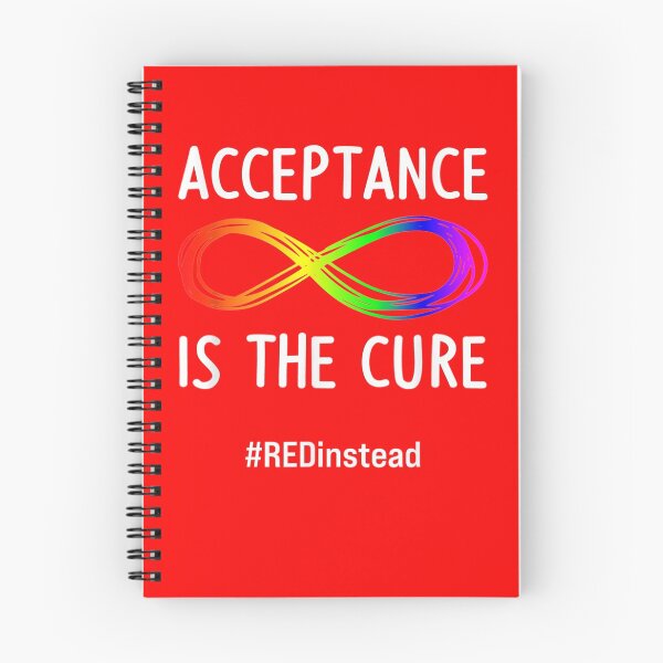 Item preview, Wear Red Instead Autism-Acceptance Shirt In April 2021 designed and sold by michaelscoe.