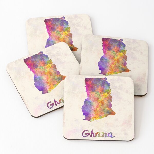 Item preview, Ghana in watercolor designed and sold by paulrommer.