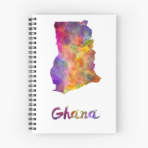 Artikelvorschau, Ghana in Aquarell entworfen und verkauft von paulrommer.