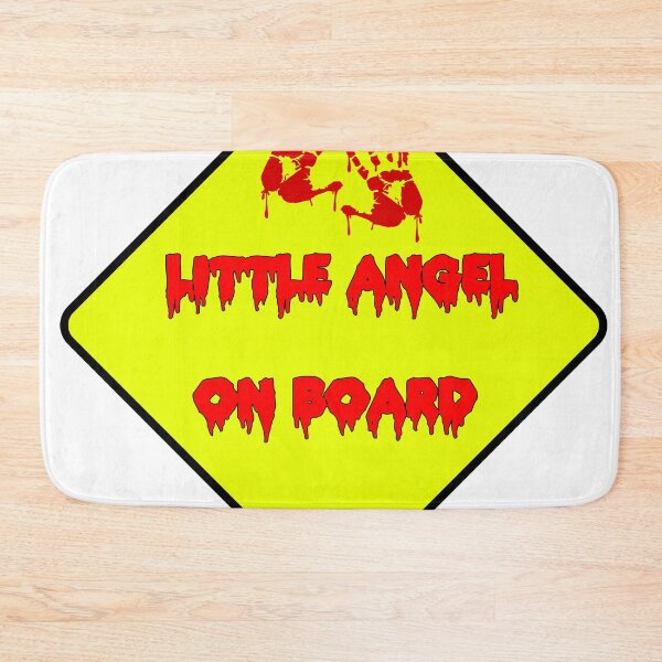 Item preview, Little Angel on Board Car Sticker designed and sold by OldschoolTs.