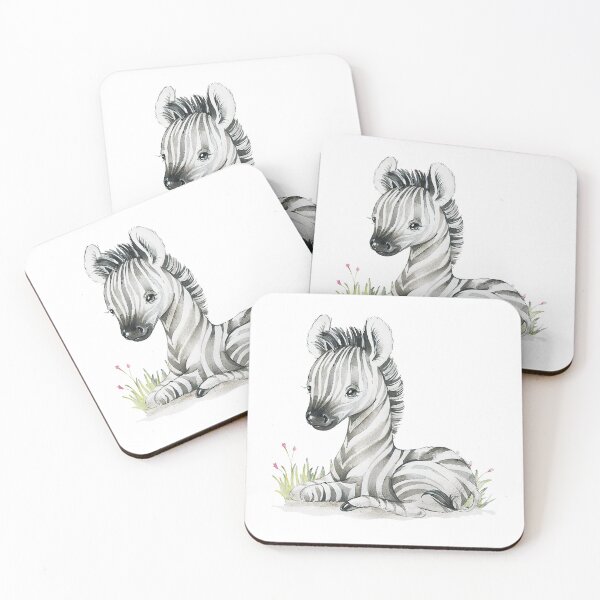 Item preview, Baby Zebra Animal Lover Jungle Decor designed and sold by lonaarts8.