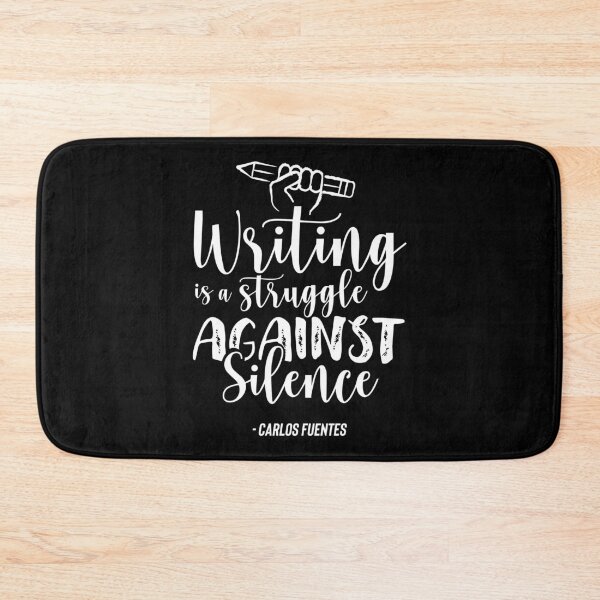 Item preview, Writing Is A Struggle Against Silence designed and sold by Neurodivergent Gals.