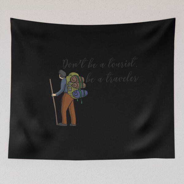 Item preview, Don't be a tourist- Fun travel tees. designed and sold by PrintPress.