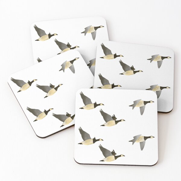 Item preview, Geese in flight  designed and sold by ColorsHappiness.