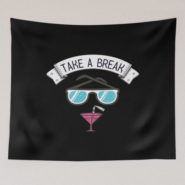 Item preview, Take a break - Fun travel tees. designed and sold by PrintPress.