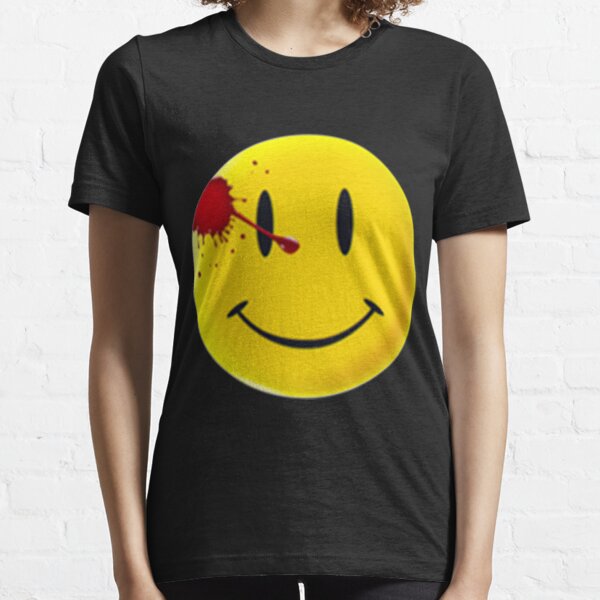 watchmen smiley t shirt