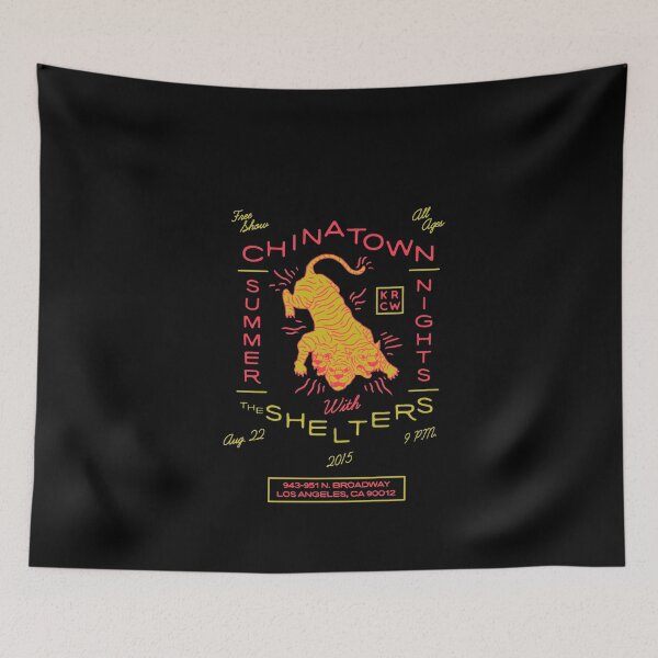 Item preview, Chinatown tigers designed and sold by NomiBee.