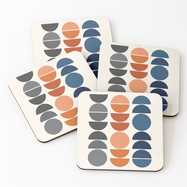 Item preview, Mid Century Balance Geometric Abstract designed and sold by MaiZephyr.