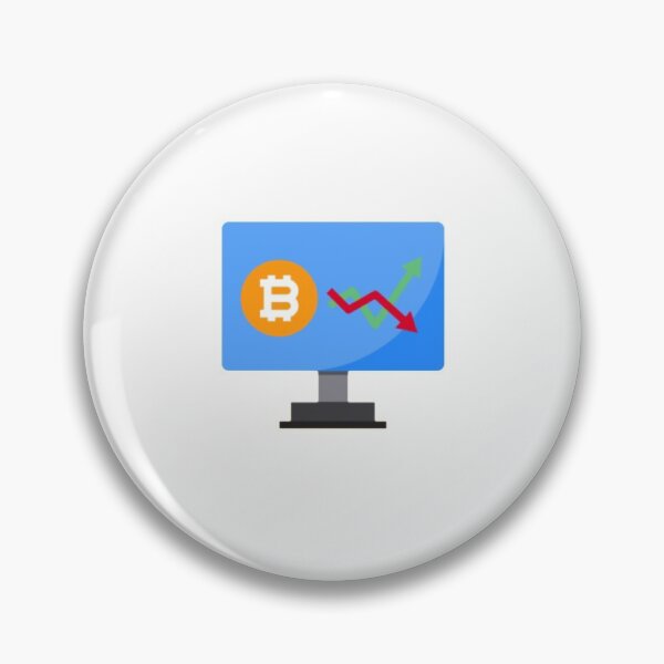 Item preview, Bitcoin Art: BTC on Laptop designed and sold by Bouzdesigns.