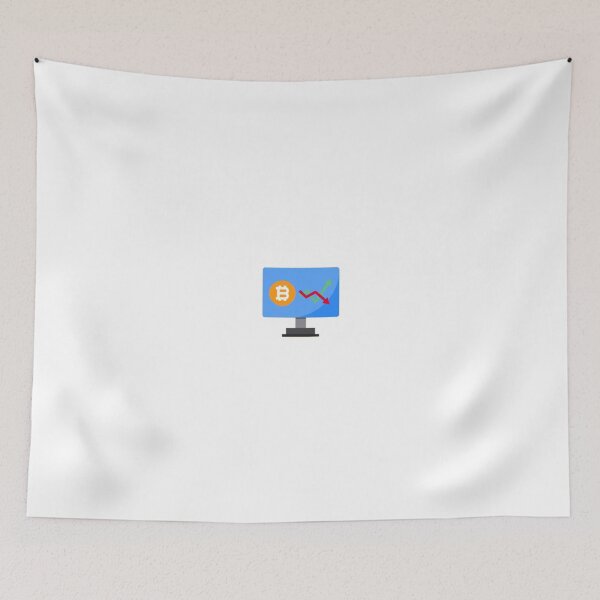 Item preview, Bitcoin Art: BTC on Laptop designed and sold by Bouzdesigns.