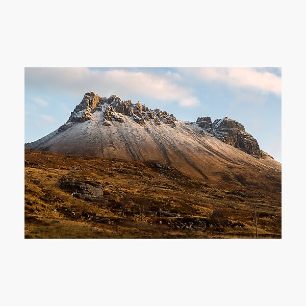 Mountain of Stac Pollaidh Photographic Print