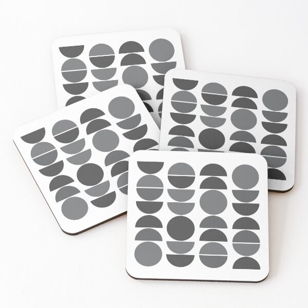 Item preview, Nordic Gray Geometric Shapes designed and sold by MaiZephyr.