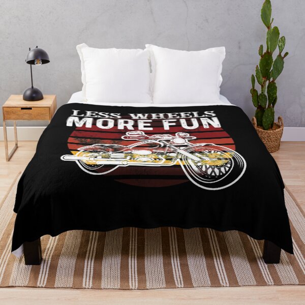 Item preview, Free bikers, less wheels, more fun! Funny biker vintage design designed and sold by bernd49.