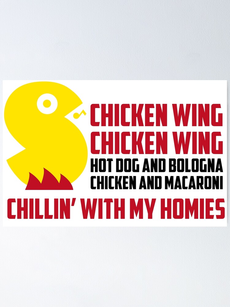 "Chicken wing Chicken wing Hot dog and bologna Chicken and macaroni