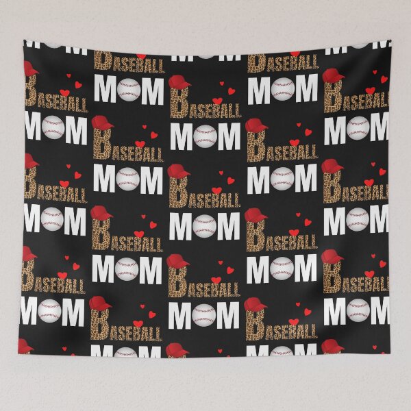 Item preview, BASEBALL MOM, LEOPARD BASEBALL MOM designed and sold by R B Chrystal.