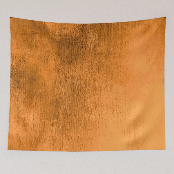 Item preview, Wood print in apricot color designed and sold by fowons.
