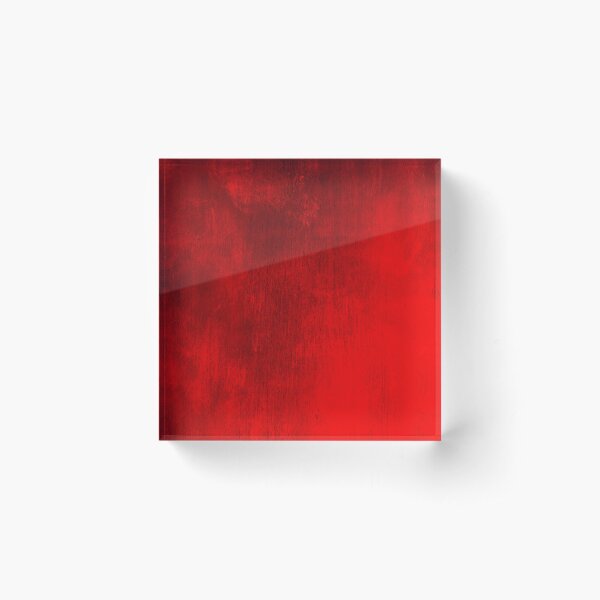 Item preview, Wood print in vibrant red designed and sold by fowons.