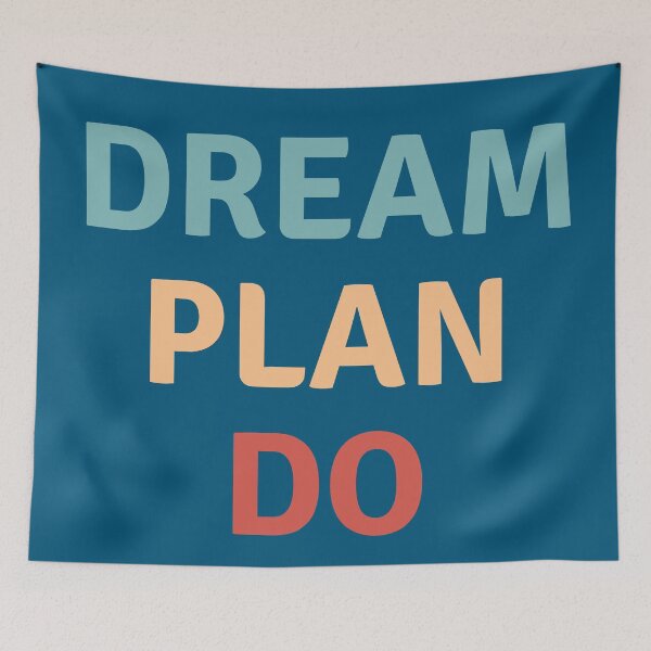 Item preview, Dream Plan Do designed and sold by MereFaith.