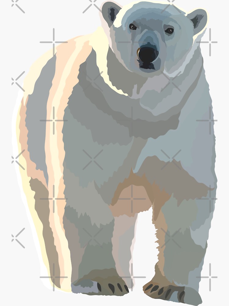 Polar Bear Sticker for Sale by mmahoney20