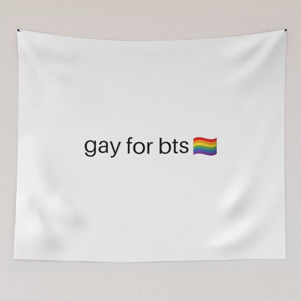 Item preview, Gay for BTS  designed and sold by KpopOD.