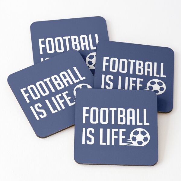 Item preview, Football Is Life (Blue BG) designed and sold by FilipeFerreira.