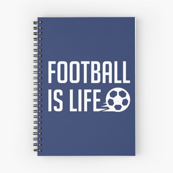 Item preview, Football Is Life (Blue BG) designed and sold by FilipeFerreira.