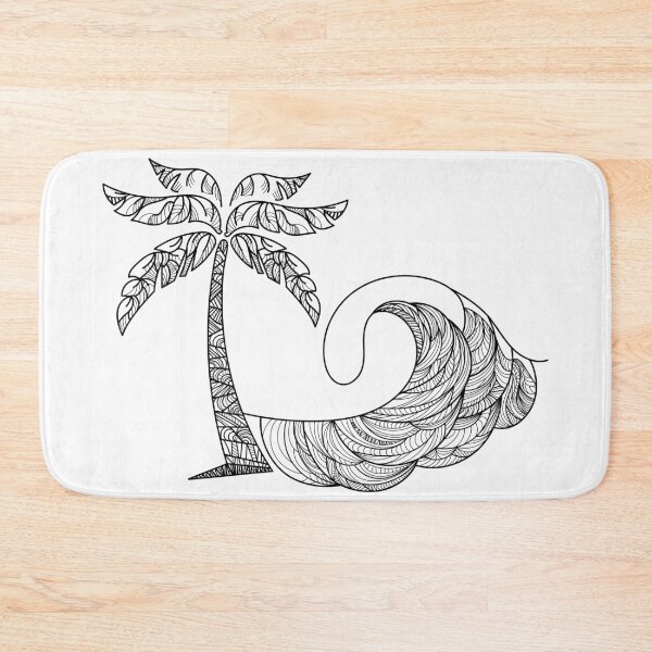Item preview, Palm and wave designed and sold by Ranedel.